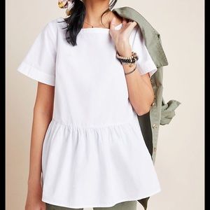 Maeve Darla Poplin Swing Blouse - M, tags on